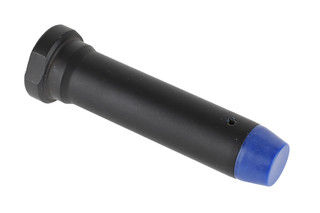 The Expo Arms H1 carbine buffer for AR15 comes with a blue rubber bumper